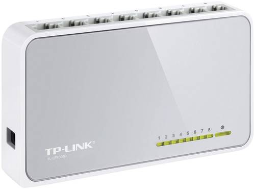 TP-LINK TL-SF1008D Netzwerk Switch 8 Port 100MBit/s von TP-Link