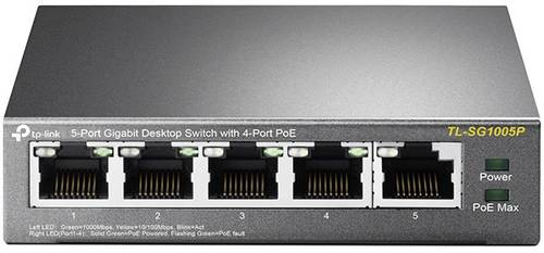 TP-LINK TL-SG1005P Netzwerk Switch 5 Port PoE-Funktion von TP-Link