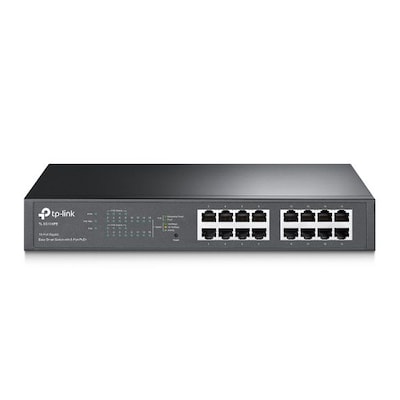 TP-LINK TL-SG1016PE 16x Port Gigabit Desktop Easy Smart Switch 8xPoE+ von TP-Link