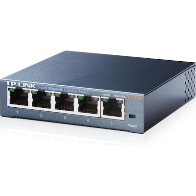 TP-LINK TL-SG105 5x Port Desktop Gigabit Switch Metall TP-LINK TL-SG105 5x Port Desktop Gigabit Switch Metall von TP-Link