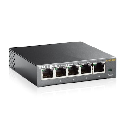 TP-LINK TL-SG105E 5-Port Gigabit-Switch Easy Smart IGMPv3 TP-LINK TL-SG105E 5-Port Gigabit-Switch Easy Smart IGMPv3 von TP-Link