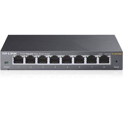 TP-LINK TL-SG108E 8x Port Desktop Gigabit Smart Switch Metall IGMPv3 TP-LINK TL-SG108E 8x Port Desktop Gigabit Smart Switch Metall IGMPv3 von TP-Link