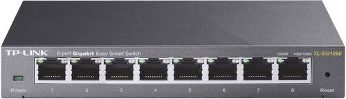 TP-LINK TL-SG108E Netzwerk Switch 8 Port 1 GBit/s von TP-Link