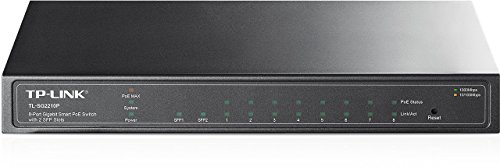 TP-LINK TL-SG2210P 8X Port Gigabit-Switch Smart Managed PoE 2xSFP von TP-Link