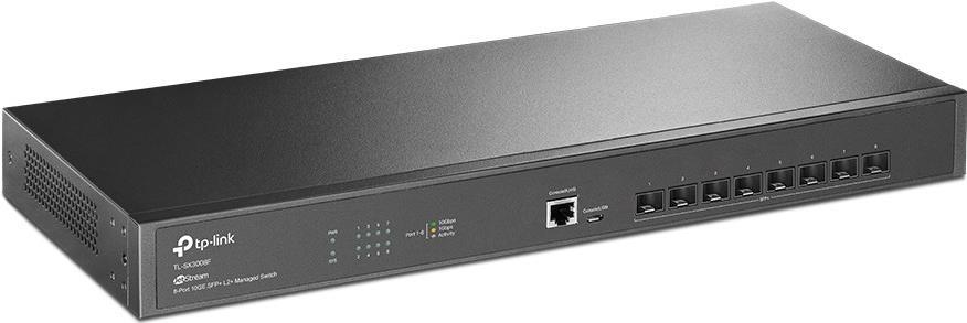 TP-LINK TL-SX3008F Netzwerk-Switch Managed L2+ Keine Schwarz (TL-SX3008F) von TP-Link