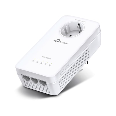 TP-LINK TL-WPA8631P AV1300-AC1200-Gigabit-WLAN-Powerline-Adapter mit Steckdose von TP-Link