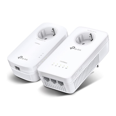TP-LINK TL-WPA8631P KIT AV1300-AC1200-Gigabit-WLAN-Powerline-KIT mit Steckdose TP-LINK TL-WPA8631P KIT AV1300-AC1200-Gigabit-WLAN-Powerline-KIT mit Steckdose von TP-Link