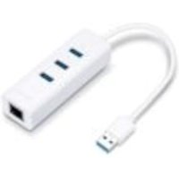 TP-LINK UE330 Gigabit Ethernet + 3-Port USB HUB USB3.0 Adapter von TP-Link