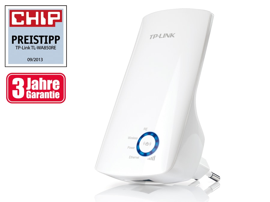 TP-LINK Universal WLAN-Repeater TL-WA850RE, 300 Mbps von TP-Link