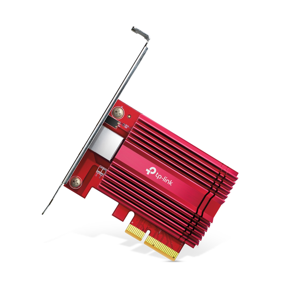 TP-Link 10-Gigabit PCI-Express Netzwerk Adapter (TX401) [für 10-Gbit/s-Netzwerke, PCIe 3.0-Steckplatz] von TP-Link