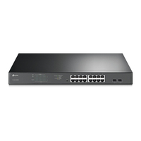 TP-Link 16-Port-Gigabit-Easy-Smart-PoE+-Switch mit 2 SFP-Slots TP-Link 16-Port-Gigabit-Easy-Smart-PoE+-Switch mit 2 SFP-Slots von TP-Link