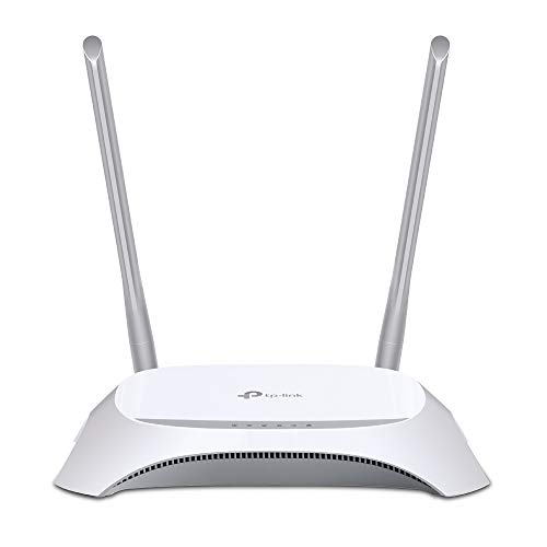 TP-Link 300 Mbps 3G/4G Single-Band Wi-Fi Router, 1x 2.0 USB Port, 5x Fast WAN/LAN Ports, Connect up to 32 devices, WPS Button, No Configuration Required, UK Plug (TL-MR3420) von TP-Link