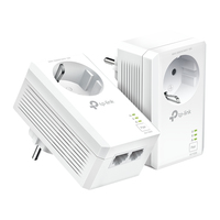 TP-Link AV1000 2-Port Gigabit Powerline Adapter mit Steckdose TP-Link AV1000 2-Port Gigabit Powerline Adapter mit Steckdose von TP-Link
