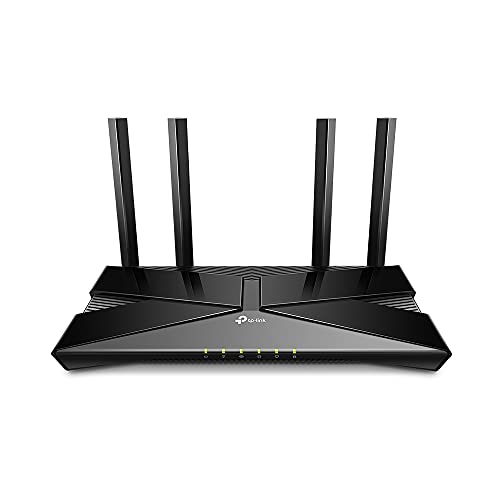 TP-Link Archer AX10 Wi-Fi 6 WLAN Router (1202 Mbit/s 5 GHz, 300 Mbit/s 2,4 GHz, 4 × Gigabit LAN-Ports, Access Point Modus, HomeCare,kompatibel mit Alexa), schwarz von TP-Link