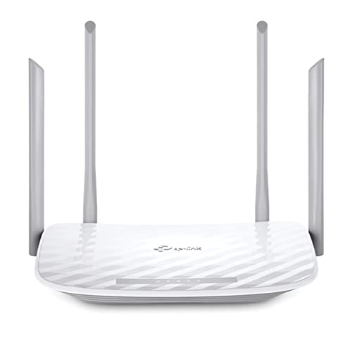TP-Link Archer C50 AC1200 Dualband WLAN Wireless WiFi Router(Unterstützt keine DSL-Funktion, 300 Mbit/s(2.4GHz)+867 Mbit/s(5GHz), App Steuerung, IPv6, USB 2.0, Print/Media/FTP Server),‎Weiß von TP-Link