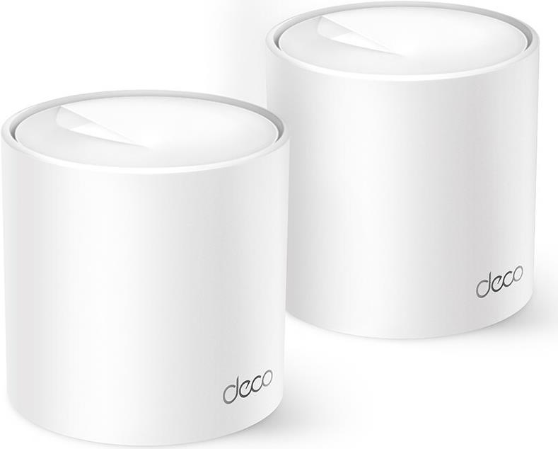 TP-Link Deco X10 Dual-Band (2,4 GHz/5 GHz) Wi-Fi 6 (802.11ax) Weiß 2 Intern (Deco X10(2-pack)) von TP-Link