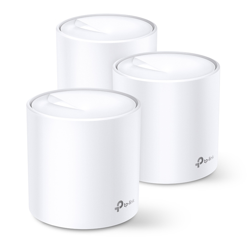 TP-Link Deco X20 WiFi 6 Mesh System, 3er Set AX1800 Dual-Band, 2x Gb LAN/WAN (pro Einheit) von TP-Link