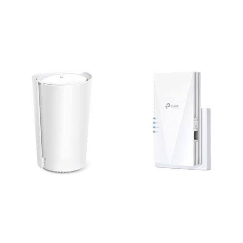 TP-Link Deco X50-5G LTE WLAN Router & RE700X WiFi 6 WLAN Verstärker Repeater AX3000 von TP-Link