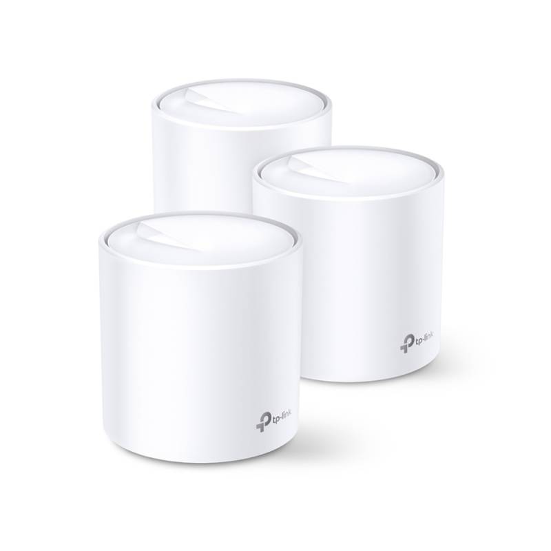 TP-Link Deco X60 WiFi 6 Mesh System, 3er Set AX3000 Dual-Band, 2x Gb LAN/WAN (pro Einheit) von TP-Link