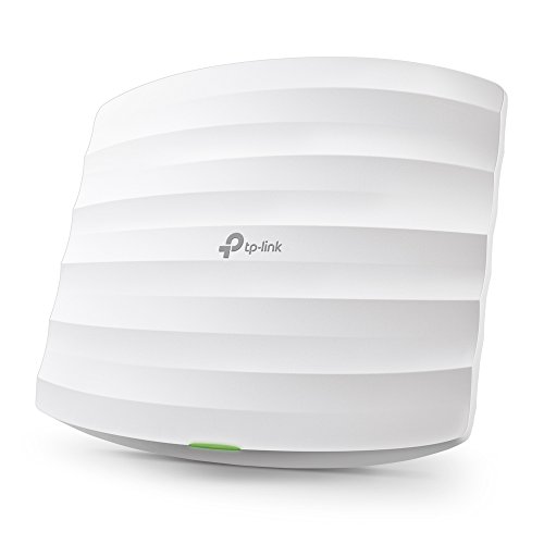 TP-Link EAP225 Dualband WLAN Access Point ( 1350 Mbit/s, 802.3af/at/passives PoE, 1 Gigabit-Ethernet-Port mit PoE, Omada SDN, zentrales Management, passend für Wand- und Deckenmontage) weiß von TP-Link