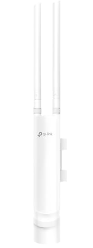 TP-Link EAP225-Outdoor Dualband Gigabit Outdoor WLAN Access Point (300Mbit/s 2,4GHz, 867Mbit/s 5Ghz, 802.3af/at, Omada SDN, IP65 wetterfest für Außenumgebung) weiß von TP-Link