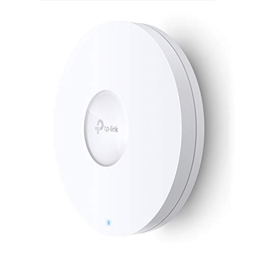 TP-Link EAP620 HD AX1800 Gigabit Dualband WiFi 6 WLAN Accesspoint (Dualband 3550Mbit/s, 4× vergrößerte Kapazität, Omada SDN, zentrales Management, 1GE-Port, nahtloses WLAN-Roaming, PoE+ Support)weiß von TP-Link