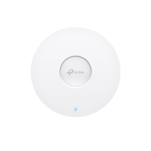 TP-Link EAP650 AX3000 Gigabit Dualband WiFi 6 WLAN Access Point (Omada SDN, zentrales Management, 1 Gigabit Port, nahtloses WLAN-Roaming, PoE/DC angetriebene) weiß von TP-Link