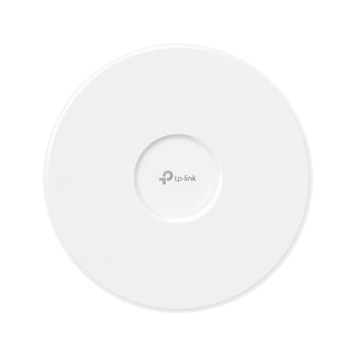 TP-Link EAP773 Wi-Fi 7 Access Point BE9300 Tri-Band, Omada SDN, Zentrales Management, 1 x 10 Gigabit Port, Omada Mesh WLAN, 802.3at PoE, DC-Adapter nicht enthalten, VLAN, bis zu 24 SSIDs TP-Link EAP773 Wi-Fi 7 Access Point BE9300 Tri-Band, Omada SDN, Zentrales Management, 1 x 10 Gigabit Port, Omada Mesh WLAN, 802.3at PoE, DC-Adapter nicht enthalten, VLAN, bis zu 24 SSIDs von TP-Link