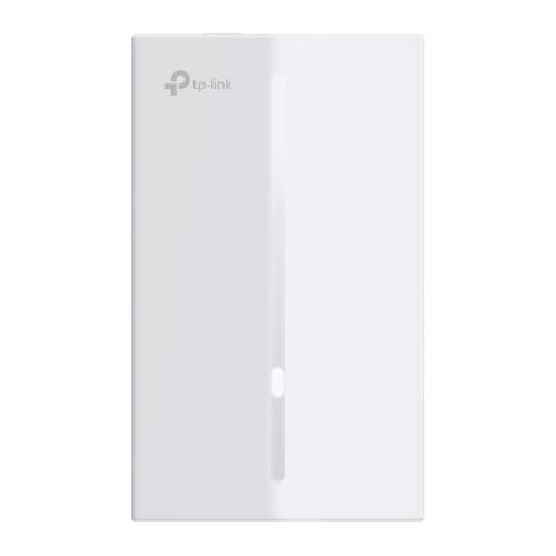 TP-Link Festa F65-Wall Access Point AX3000 WiFi 6, Kostenlose Cloud-Verwaltung, 802.3af/at PoE, 4× Gigabit-Port, Bis zu 128 Clients, Wandplattenmontage (Kits enthalten), 143 * 86 * 42.3mm von TP-Link
