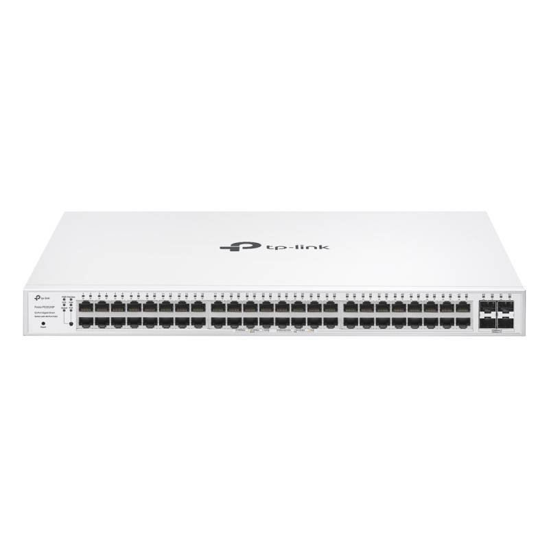 TP-Link Festa FS352GP Smart Managed Switch 48x Gigabit RJ45 PoE+, 4x Gigabit SFP, 384W PoE Budget von TP-Link