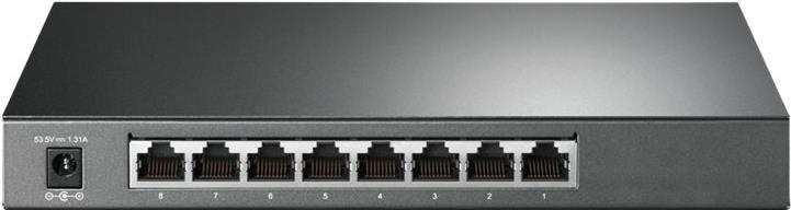 TP-Link JetStream TL-SG2008P - V1 - Switch - Smart - 4 x 10/100/1000 + 4 x 10/100/1000 (PoE+) - Desktop - PoE+ (62 W) (geöffnet) von TP-Link