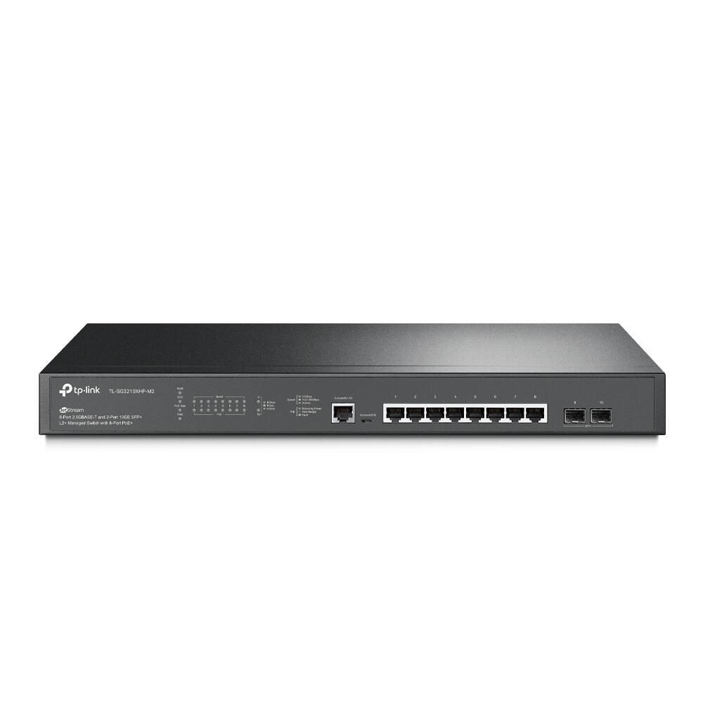TP-Link JetStream TL-SG3210XHP-M2 V1 8-Port 2.5GBASE-T L2+ Managed PoE+ Switc... TP-Link JetStream TL-SG3210XHP-M2 V1 8-Port 2.5GBASE-T L2+ Managed PoE+ Switc... von TP-Link