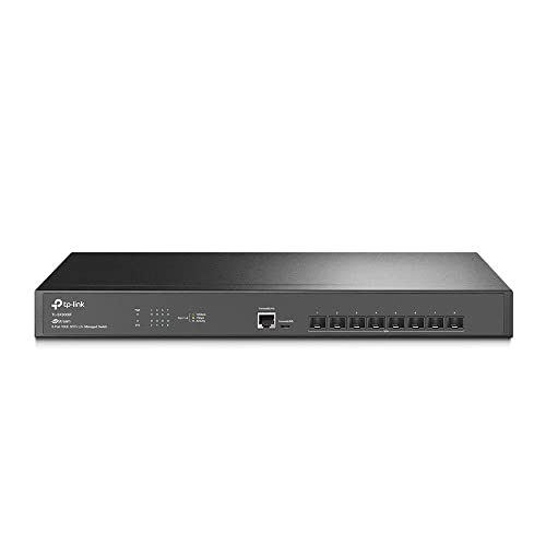 TP-Link JetStream TL-SX3008F V1 - Switch - 8 Anschlüsse - managed - an Rack montierbar von TP-Link