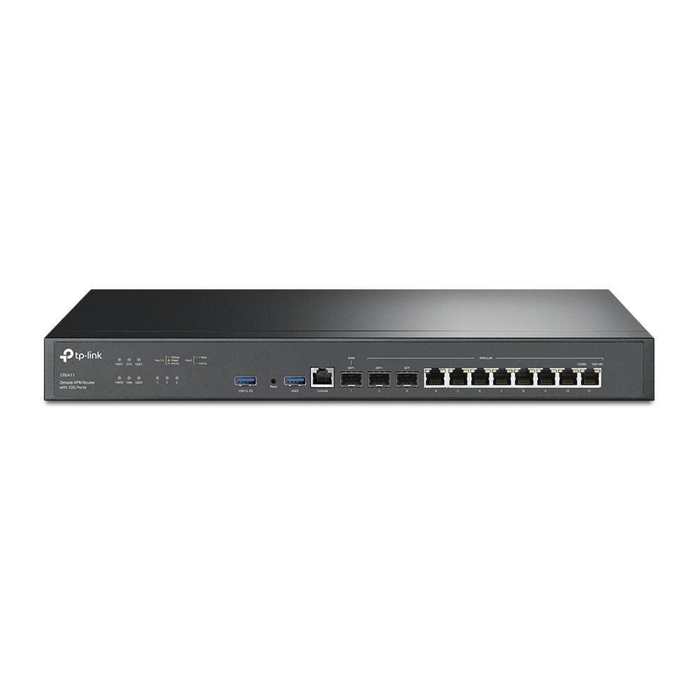TP-Link Omada 10Gigabit VPN Router SFP+ rackmontierbar (ER8411) von TP-Link