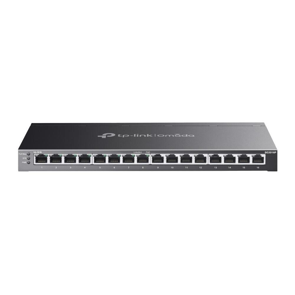 TP-Link Omada SG2016P 16-Port Gigabit Smart Switch mit 8-Port PoE+ TP-Link Omada SG2016P 16-Port Gigabit Smart Switch mit 8-Port PoE+ von TP-Link