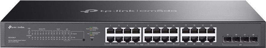 TP-Link Omada SG2428LP Netzwerk-Switch Managed L2/L2+ Gigabit Ethernet (10/100/1000) Power over Ethernet (PoE) Grau (SG2428LP) von TP-Link