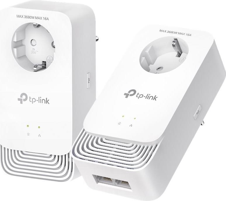TP-Link PG2400P KIT PowerLine Netzwerkadapter 1428 Mbit/s Eingebauter Ethernet-Anschluss Weiß 2 Stück(e) (PG2400P KIT) von TP-Link