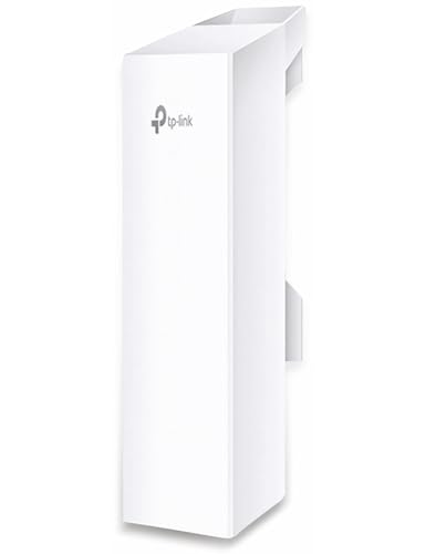 TP-Link Pharos Serie CPE510 Outdoor WLAN Access Point (für professionelle Anwender, 300 Mbit/s auf 5GHz, 13dBi, Passive PoE, zentrales Management, inklusive Montage-Zubehör) weiß von TP-Link