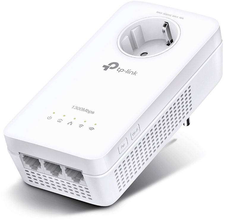 TP-Link Powerline TL-WPA8631P AV1300 3-Port TP-Link Powerline TL-WPA8631P AV1300 3-Port von TP-Link