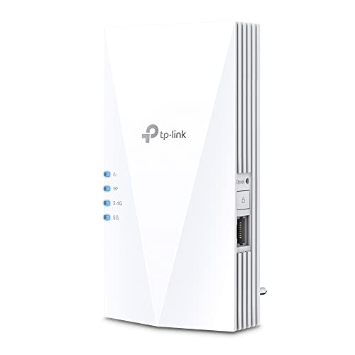TP-Link RE1500X Wi-Fi 6 WLAN Verstärker Repeater AX1500, Dualband, Gigabit Port, MU-MIMO, empfohlen mit WiFi 6 Router von TP-Link