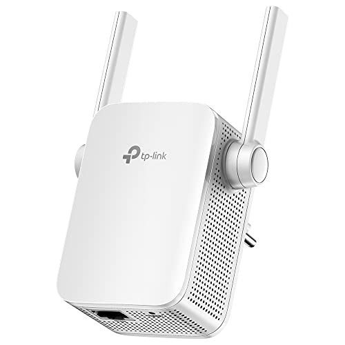 TP-Link RE305 AC1200 WLAN Repeater (Dual WLAN AC+N, 1167 Mbit/s, App Steuerung, 1 Port, 2x flexible externe Antennen, WPS, AP Modus, kompatibel zu allen WLAN Geräten) weiß von TP-Link