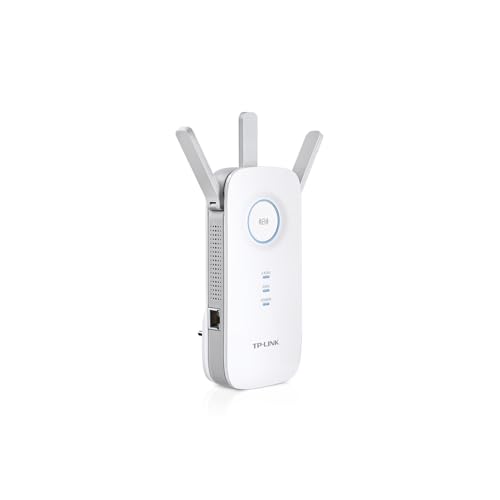 TP-Link RE450 AC1750 Gigabit Dual Band Range Extender/Broadband/Wi-Fi Extender (Wi-Fi Booster/Hotspot mit1 Gigabit Port und 3 External Antennas, Built-in Access Point Mode) von TP-Link