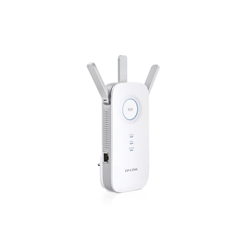 TP-Link RE450 AC1750 Gigabit Dual Band Range Extender/Broadband/Wi-Fi Extender (Wi-Fi Booster/Hotspot mit1 Gigabit Port und 3 External Antennas, Built-in Access Point Mode) von TP-Link