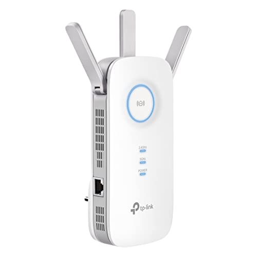 TP-Link RE550 WLAN Verstärker Repeater AC1900 (Dual AC + N, 1300MBit/s 5GHz + 600MBit/s 2,4GHz, App Steuerung, maximale Abdeckung, kompatibel zu allen WLAN Routern)weiß von TP-Link