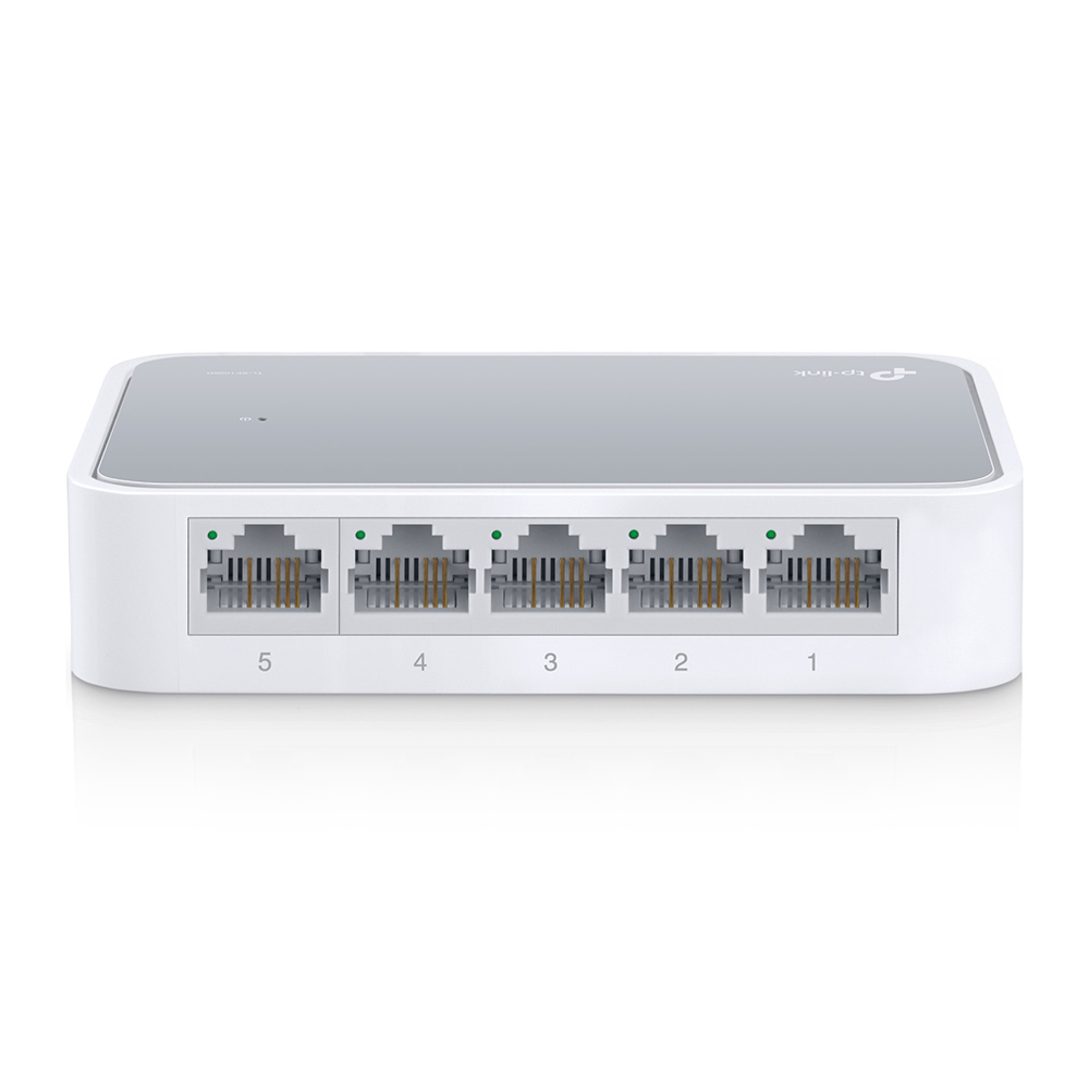 TP-Link SF1005D 5-Port Fast Ethernet Switch 100 Mbit/s, 5x Ethernet, Auto MDI/MDIX von TP-Link