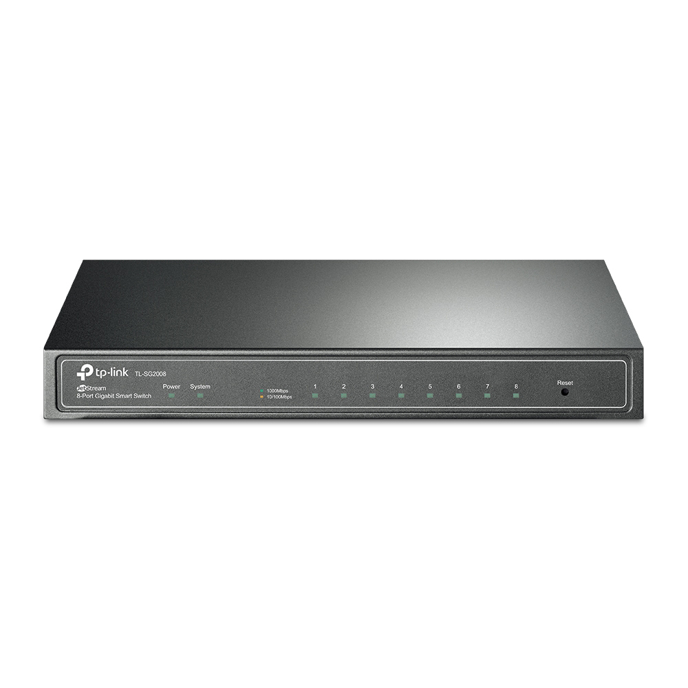 TP-Link SG2008 JetStream Smart Switch 8x Gigabit Ethernet TP-Link SG2008 JetStream Smart Switch 8x Gigabit Ethernet von TP-Link