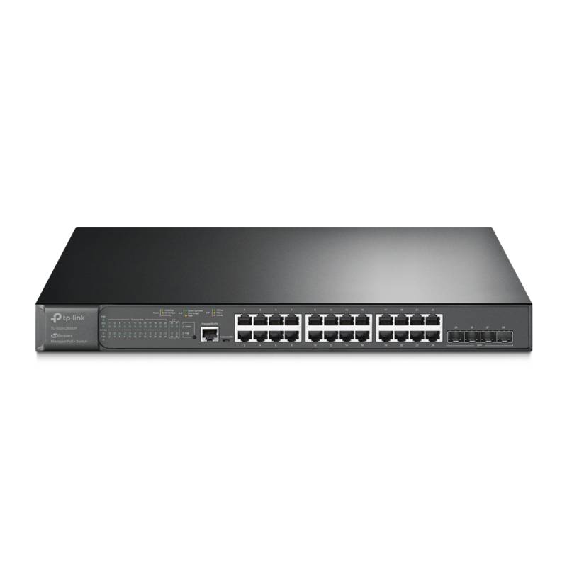 TP-Link SG3428XMP JetStream Managed Switch 24x Gigabit Ethernet PoE+, 384W, 4x 10 Gbit/s SFP+] von TP-Link