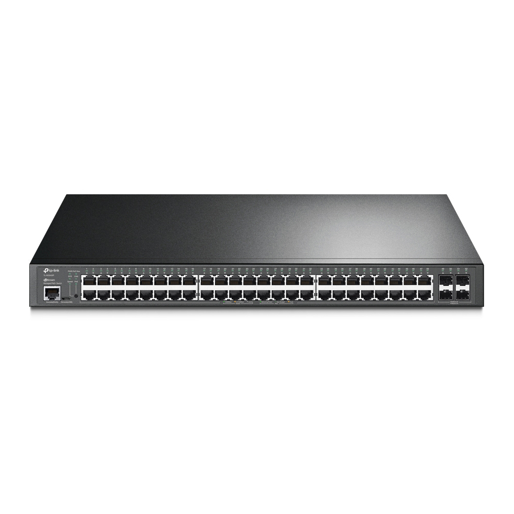 TP-Link SG3452P JetStream Managed Switch 48x Gigabit Ethernet PoE+, 384W, 4x SFP von TP-Link