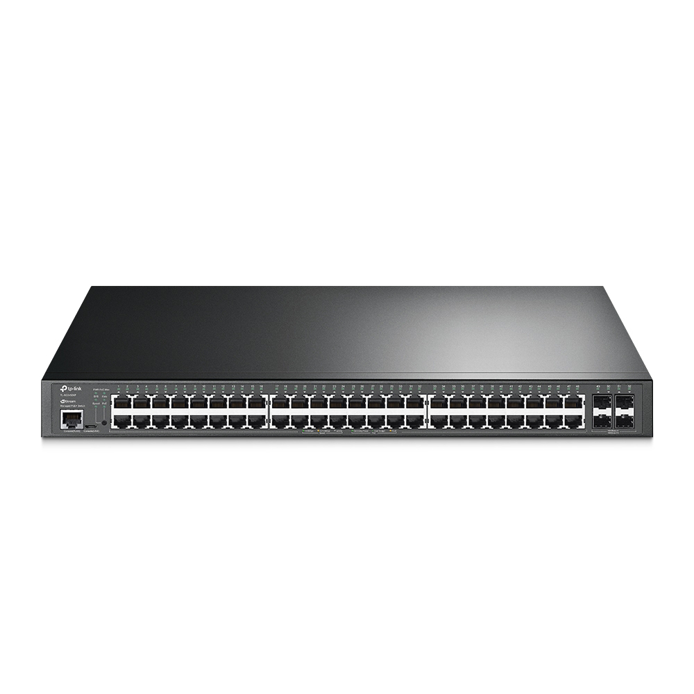 TP-Link SG3452XP JetStream Managed Switch 48x Gigabit Ethernet PoE+, max. 500W, 4x 10G SFP+ von TP-Link