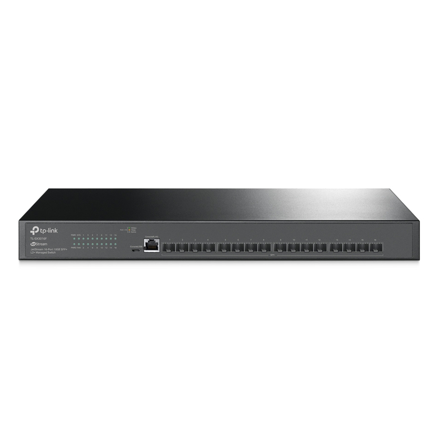 TP-Link SX3016F JetStream 16-Port Managed Switch 16x 10 Gigabit SFP+ von TP-Link